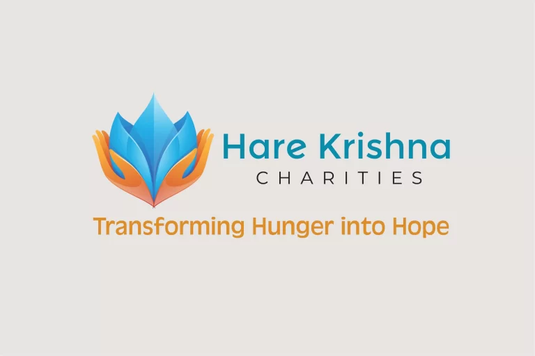 Hare Krishna Charities logo